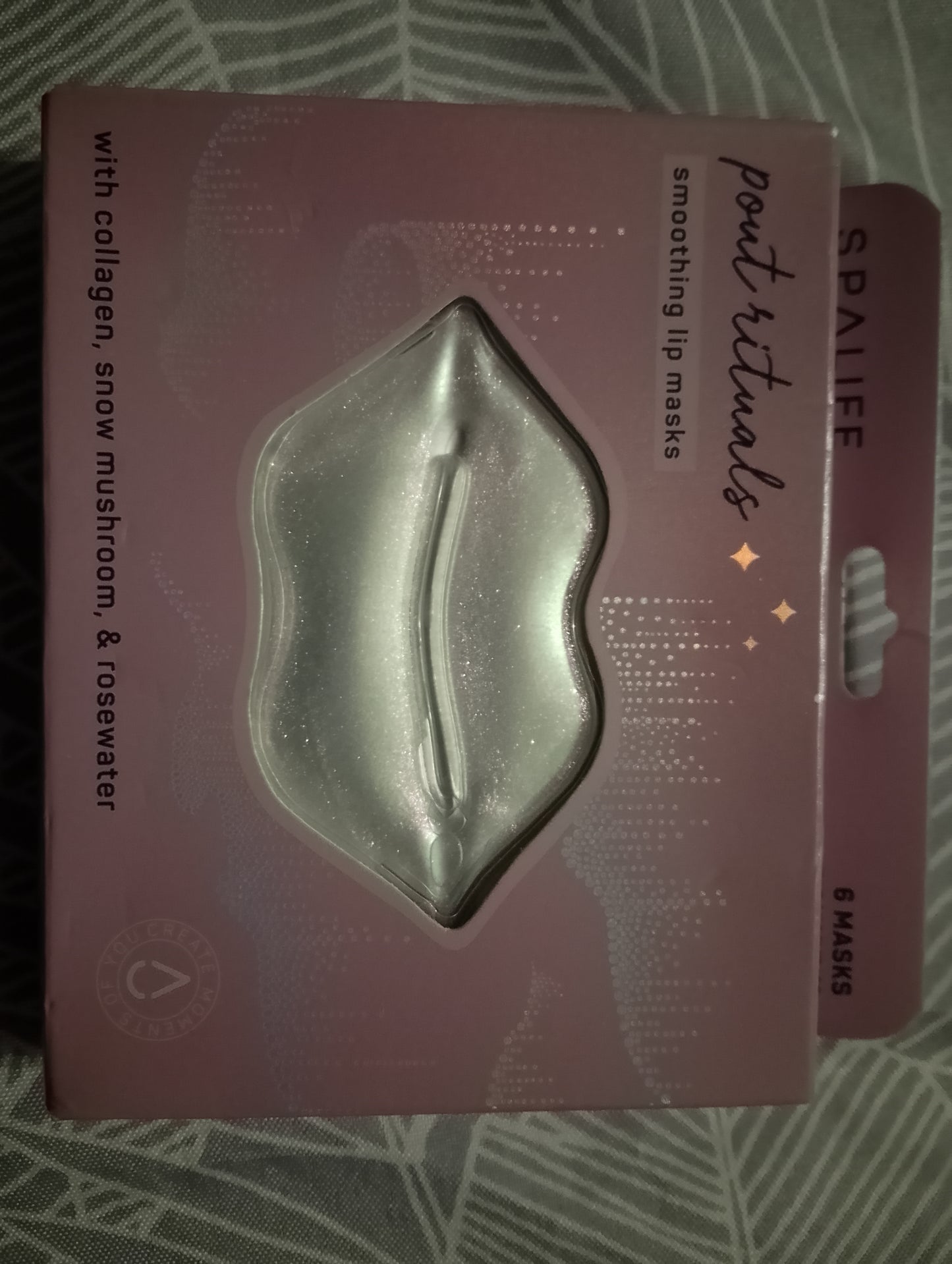 Boite de 6 masques a lèvres