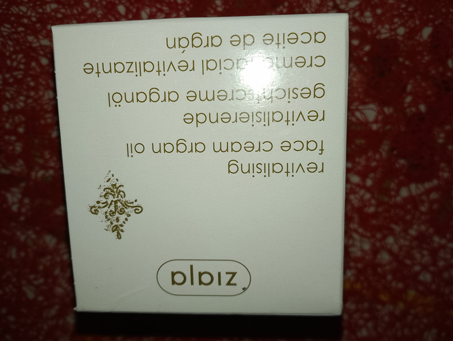 Crème de jour argan