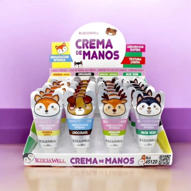 Crèmes mains