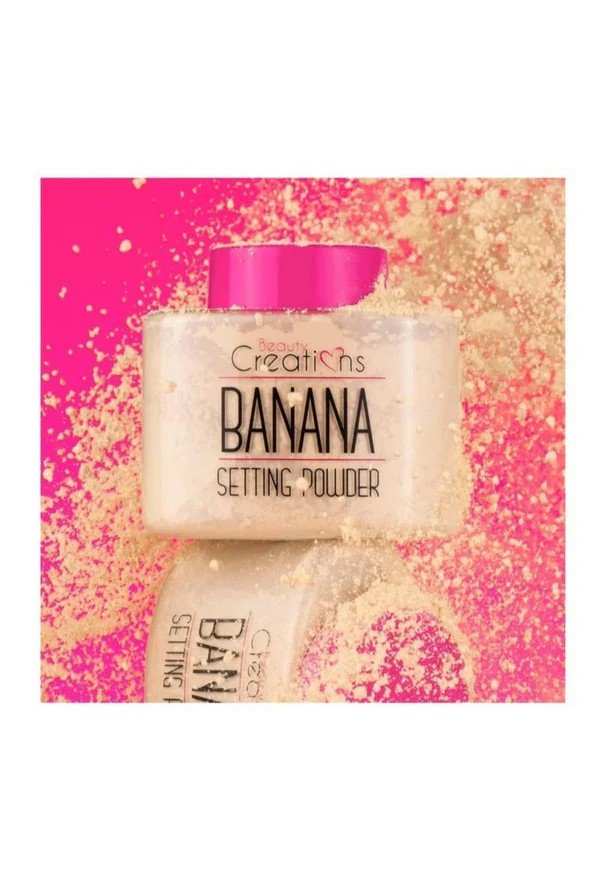 Poudre fixatrice banane
