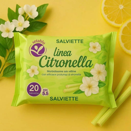 Lingettes citronnelle