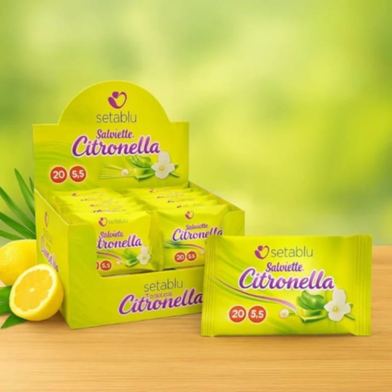 Lingettes citronnelle