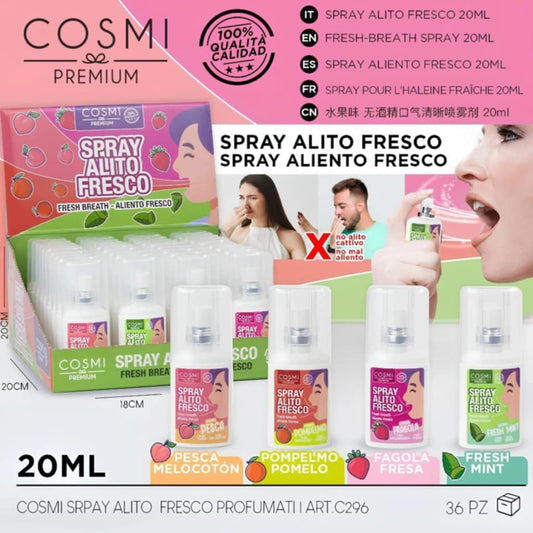 Spray haleine fraîche