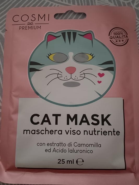 Masque visage chat