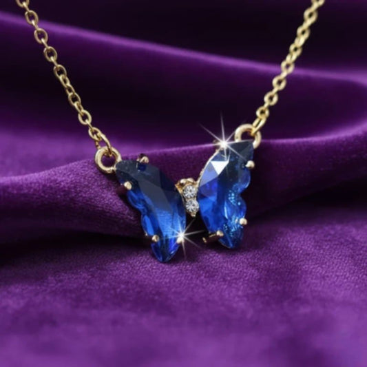 Collier papillon
