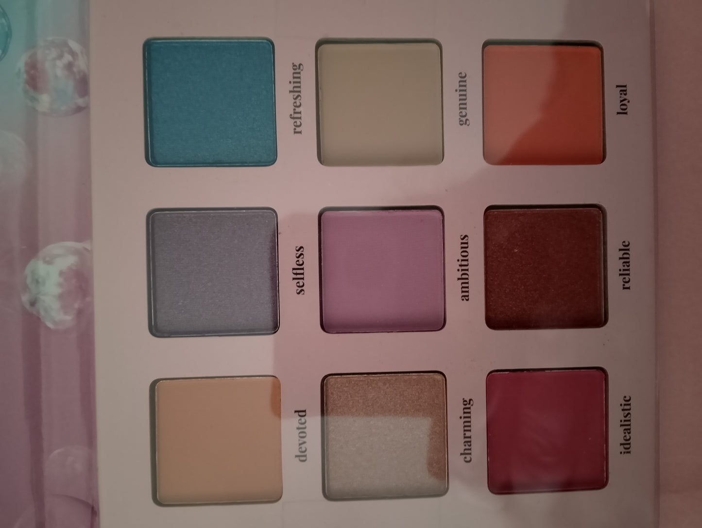 Palette fards a paupières